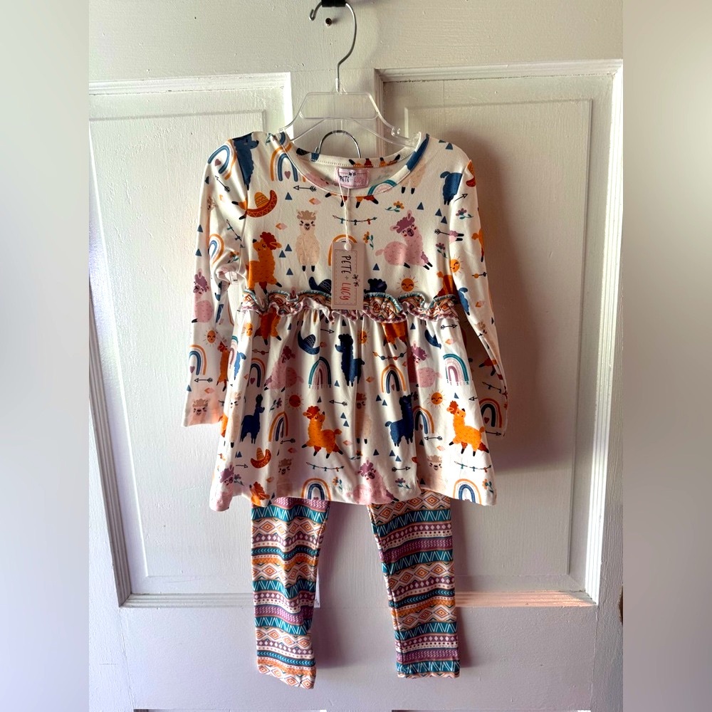 Colorful Animal Print Kids Set